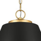 ELK SHOWROOM 68165/3 Vellus 20.5'' Wide 3-Light Pendant - Matte Black