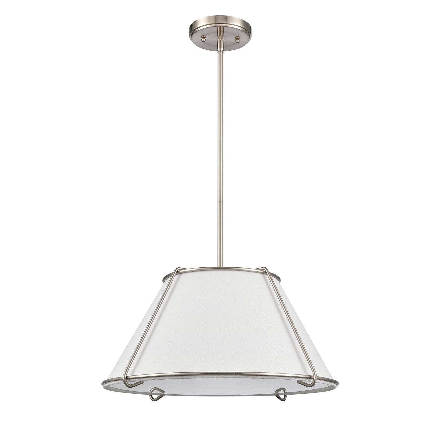 ELK SHOWROOM 68254/1 Regalia 18'' Wide 1-Light Pendant - Satin Nickel