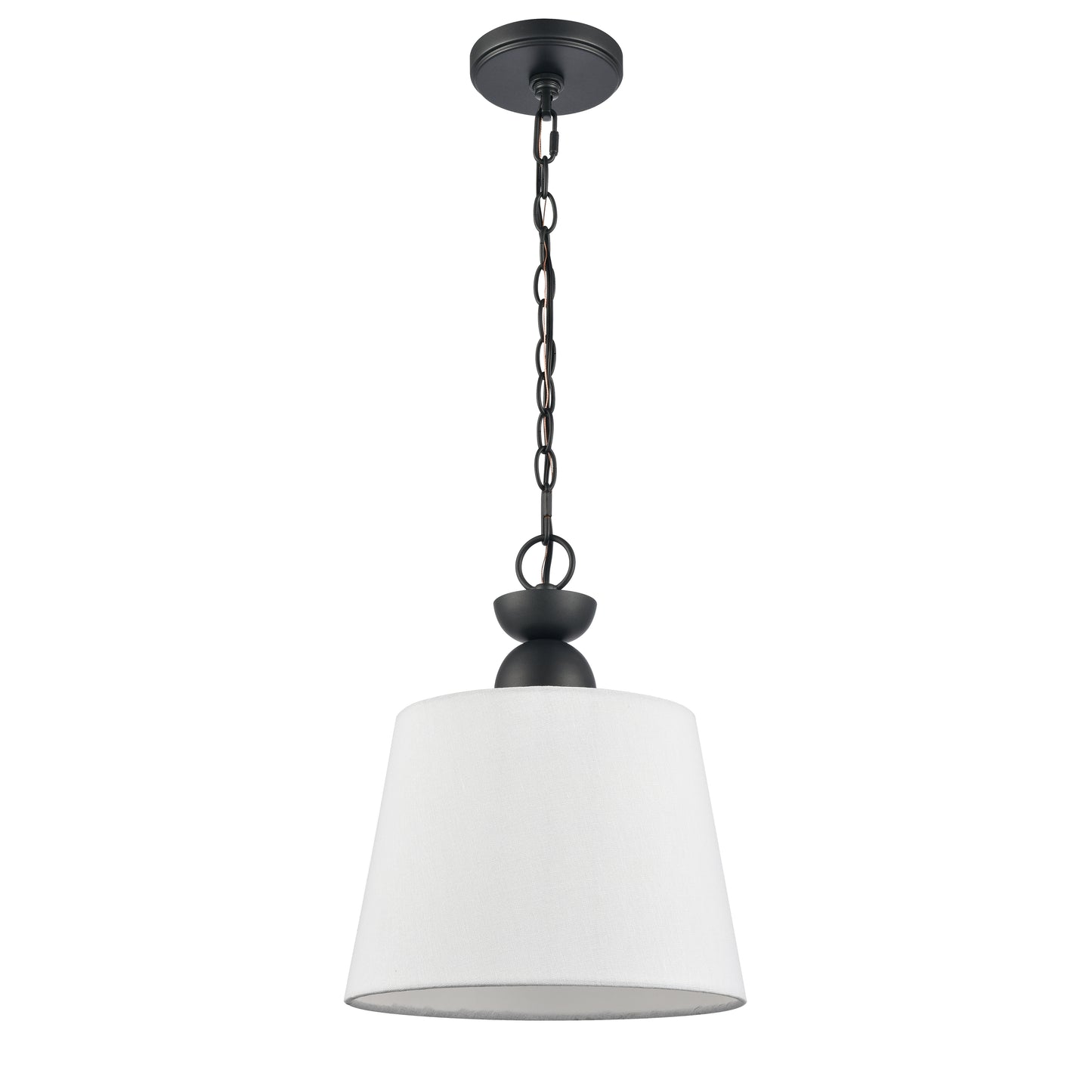 ELK SHOWROOM 68264/1 Kistler 12'' Wide 1-Light Pendant - Charcoal