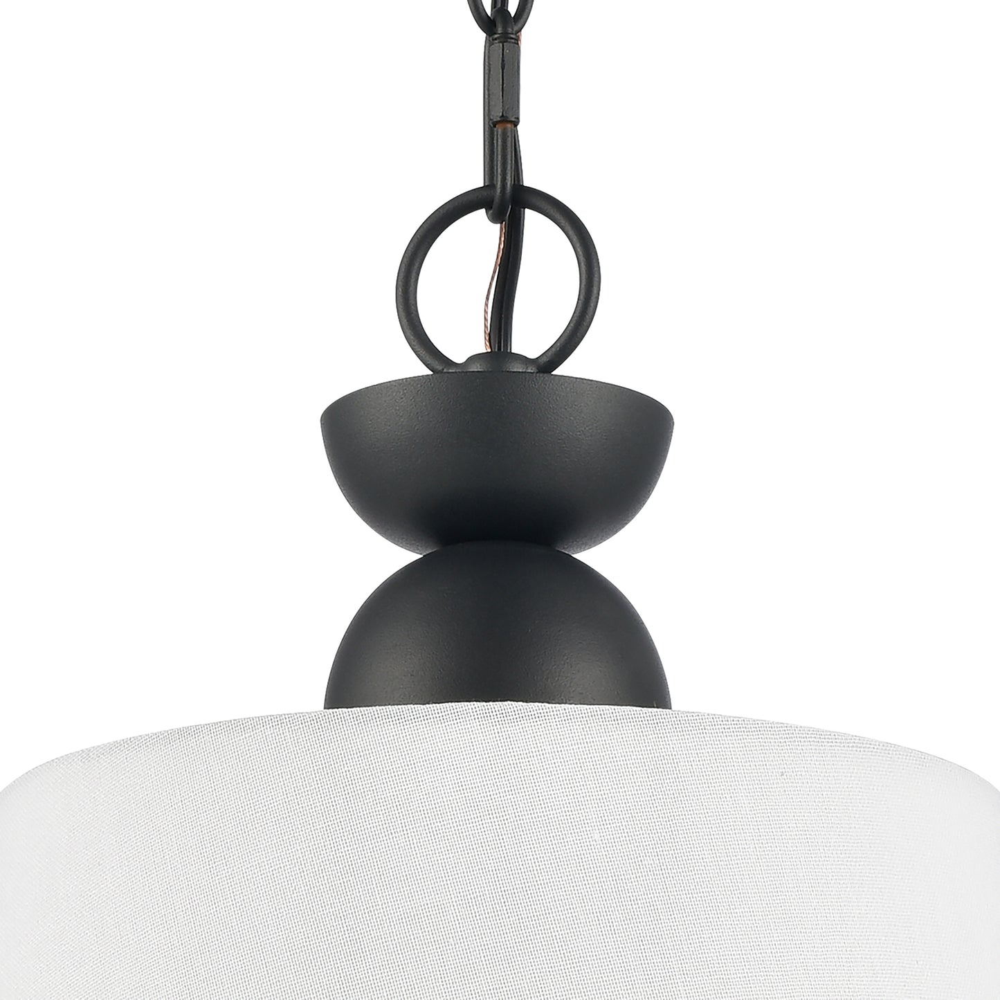 ELK SHOWROOM 68264/1 Kistler 12'' Wide 1-Light Pendant - Charcoal