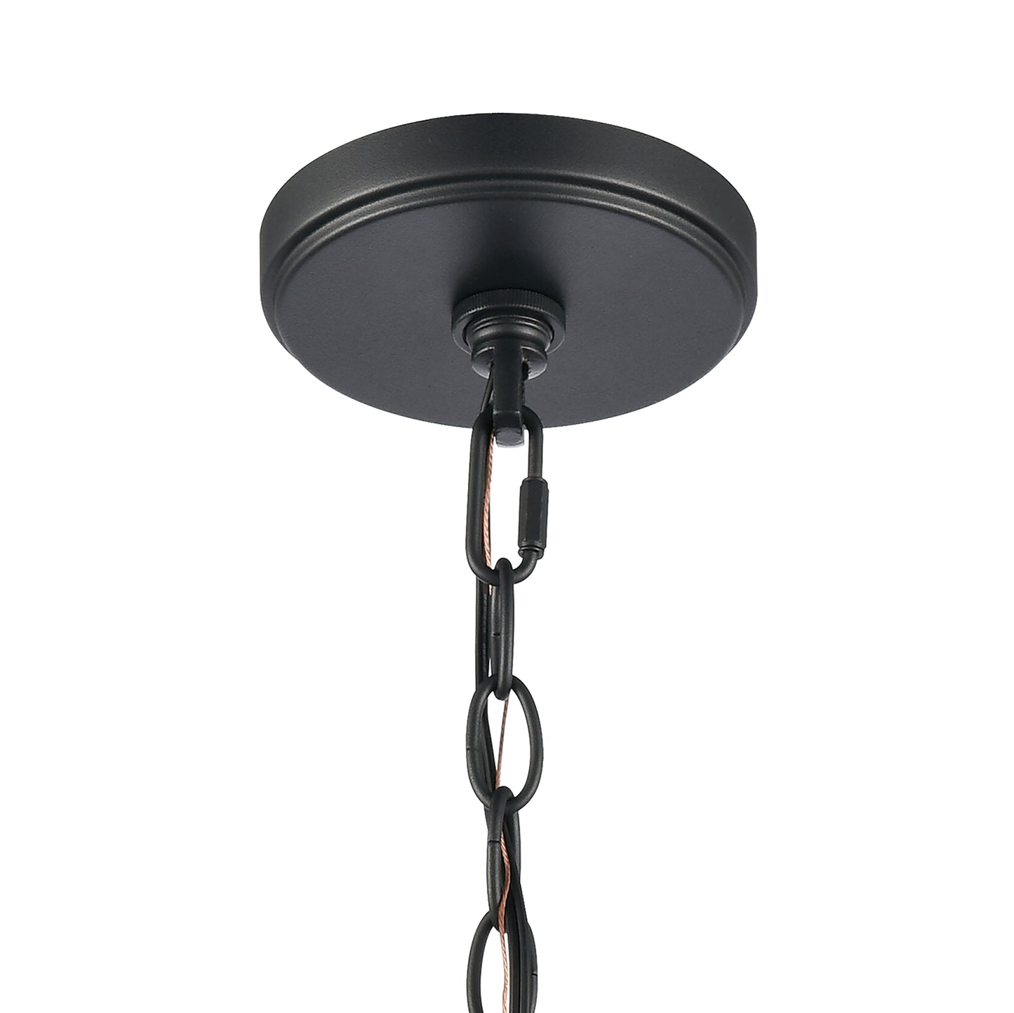 ELK SHOWROOM 68264/1 Kistler 12'' Wide 1-Light Pendant - Charcoal