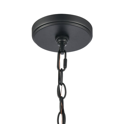 ELK SHOWROOM 68264/1 Kistler 12'' Wide 1-Light Pendant - Charcoal