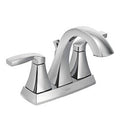 MOEN 6901 Voss Two-Handle Centerset Bathroom Sink Faucet - Chrome