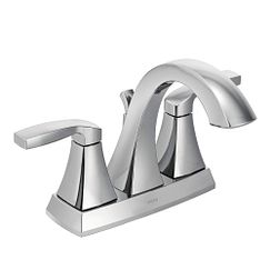 MOEN 6901 Voss Two-Handle Centerset Bathroom Sink Faucet - Chrome