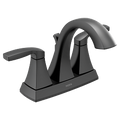 MOEN 6901BL Voss Two-Handle Centerset Bathroom Sink Faucet - Matte Black