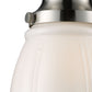 ELK SHOWROOM 69029-1 Schoolhouse 8'' Wide 1-Light Mini Pendant - Satin Nickel