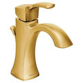 MOEN 6903BG Voss One-Handle Bathroom Sink Faucet - Brushed Gold
