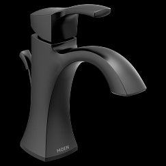 MOEN 6903BL Voss  One-Handle Bathroom Faucet In Matte Black