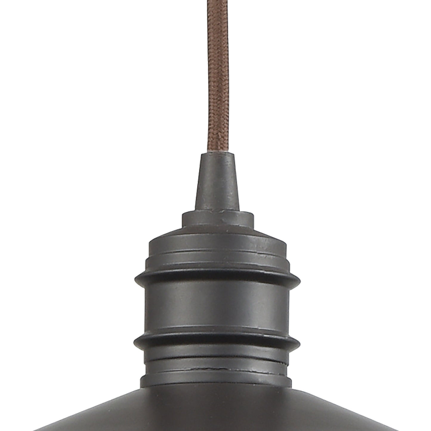 ELK SHOWROOM 69083/1 Spindle Wheel 10'' Wide 1-Light Mini Pendant - Oil Rubbed Bronze