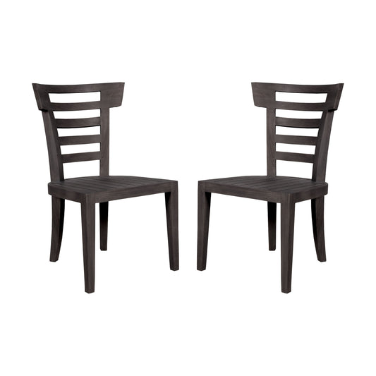 ELK SIGNATURE 6917502P-AS Teak Patio Outdoor Morning Chair (Set of 2)