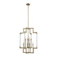 ELK SHOWROOM 69206/8 Brandon 24'' Wide 8-Light Pendant - Classic Brass