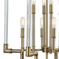 ELK SHOWROOM 69206/8 Brandon 24'' Wide 8-Light Pendant - Classic Brass