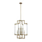 ELK SHOWROOM 69206/8 Brandon 24'' Wide 8-Light Pendant - Classic Brass