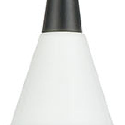 ELK SHOWROOM 69294/1 Mid-Century Schoolhouse 12'' Wide 1-Light Mini Pendant - Enamel White