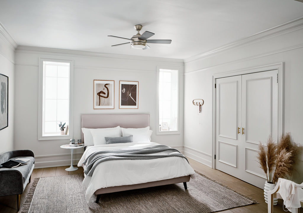 KICHLER 330171NI Starkk Led 42" Fan Brushed Nickel