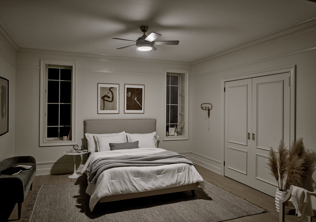 KICHLER 330171NI Starkk Led 42" Fan Brushed Nickel