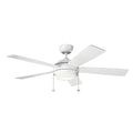 KICHLER 330174MWH Starkk Led 52" Fan Matte White