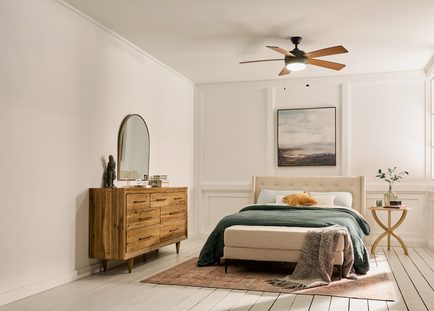 KICHLER 330174OZ Starkk Led 52" Fan Olde Bronze