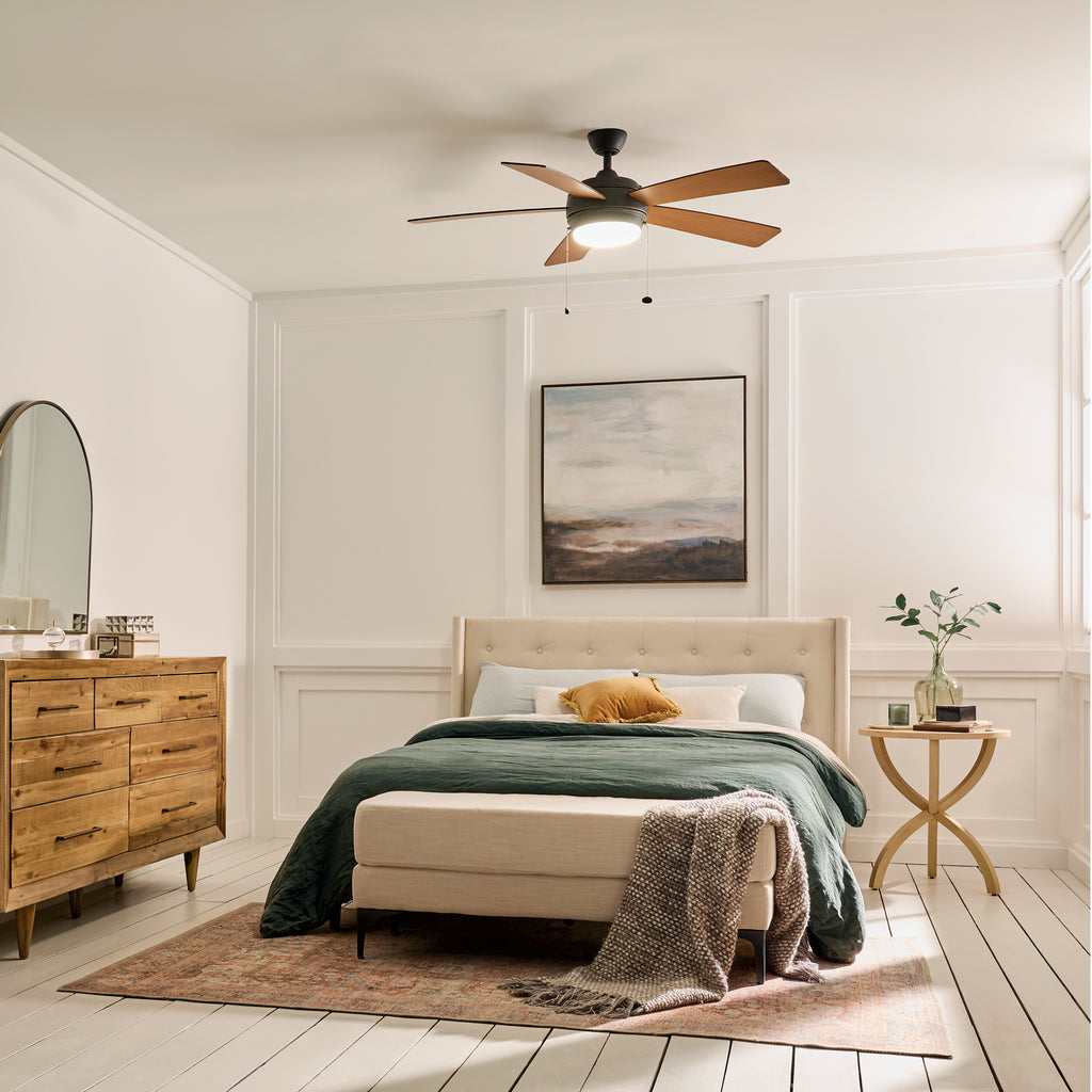 KICHLER 330174OZ Starkk Led 52" Fan Olde Bronze