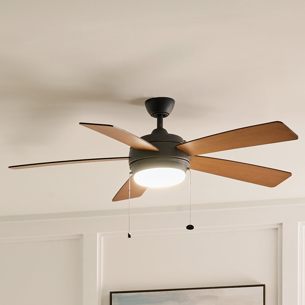 KICHLER 330174OZ Starkk Led 52" Fan Olde Bronze