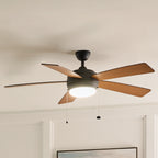 KICHLER 330174OZ Starkk Led 52" Fan Olde Bronze