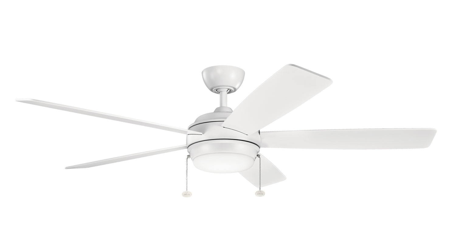 KICHLER 330180MWH Starkk Led 60" Fan Matte White