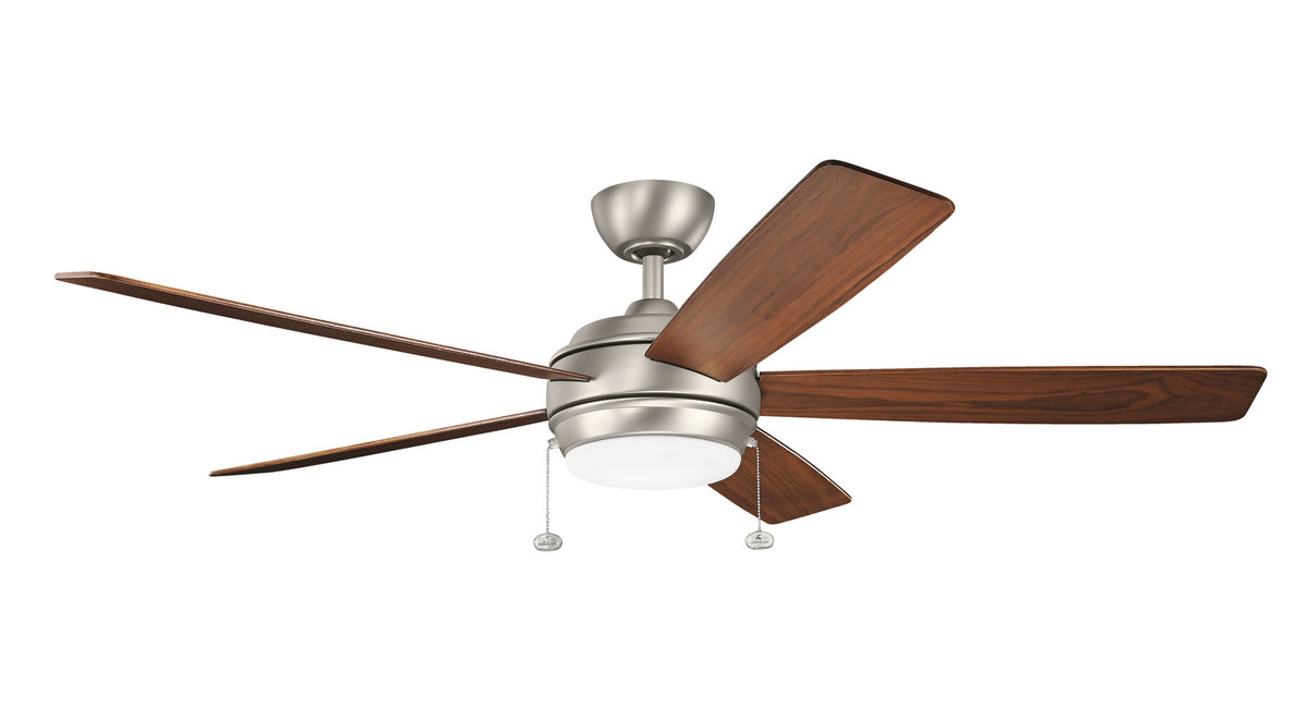 KICHLER 330180NI Starkk Led 60" Fan Brushed Nickel
