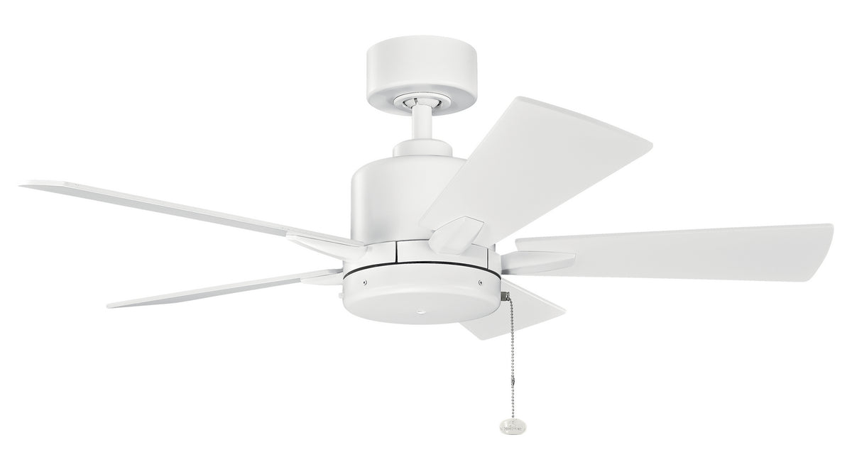 KICHLER 330241MWH Bowen 42" Fan Matte White