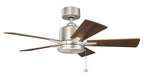 KICHLER 330241NI Bowen 42" Fan Brushed Nickel