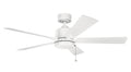 KICHLER 330242MWH Bowen 52" Fan Matte White