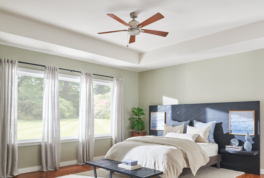 KICHLER 330242NI Bowen 52" Fan Brushed Nickel
