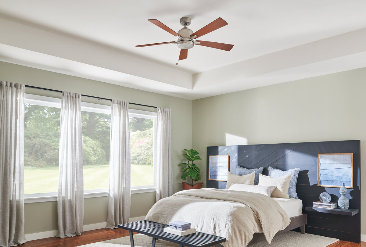 KICHLER 330242NI Bowen 52" Fan Brushed Nickel