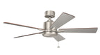 KICHLER 330242NI Bowen 52" Fan Brushed Nickel