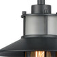 ELK SHOWROOM 69375/1 Coastal Farm 10'' Wide 1-Light Outdoor Pendant - Charcoal