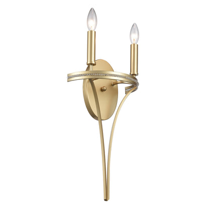 ELK SHOWROOM 69480/2 Noura 20'' High 2-Light Sconce - Champagne Gold