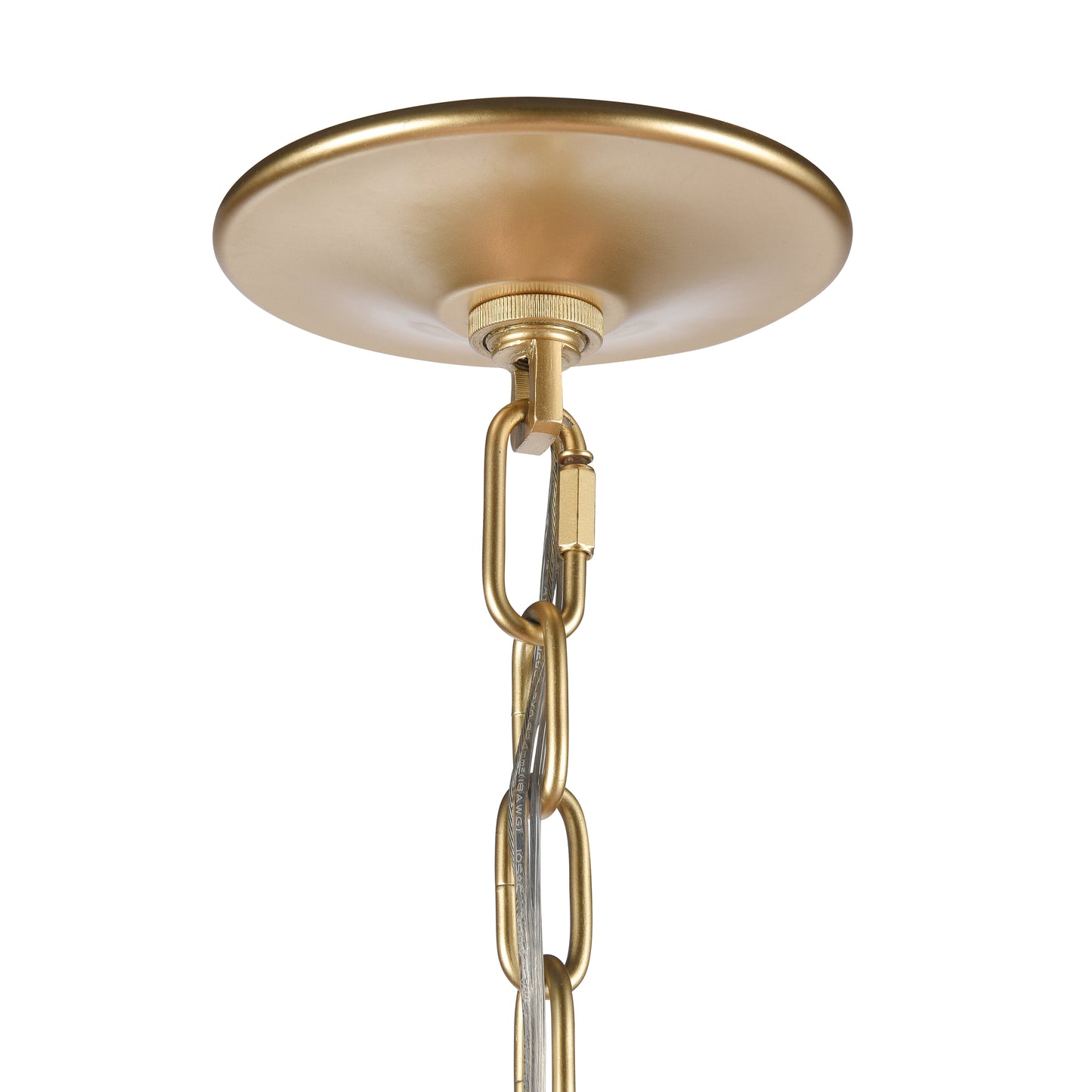 ELK SHOWROOM 69488/8+4 Noura 40'' Wide 12-Light Chandelier - Champagne Gold