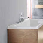 GROHE 19576002 Concetto 4-Hole Single-Handle Deck Mount Roman Tub Faucet with 1.75 GPM Hand Shower - Chrome