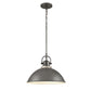 ELK SHOWROOM 69651/1 North Shore 18'' Wide 1-Light Outdoor Pendant - Iron