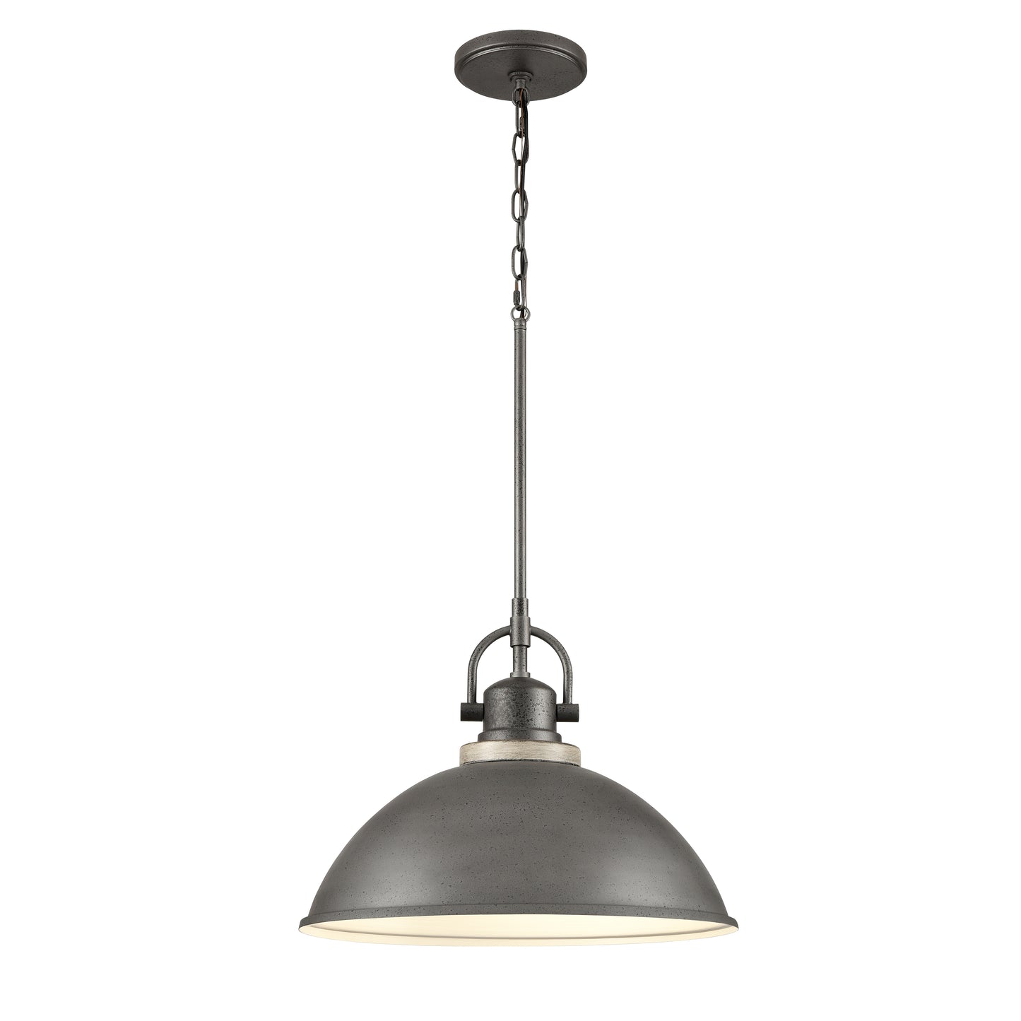 ELK SHOWROOM 69651/1 North Shore 18'' Wide 1-Light Outdoor Pendant - Iron