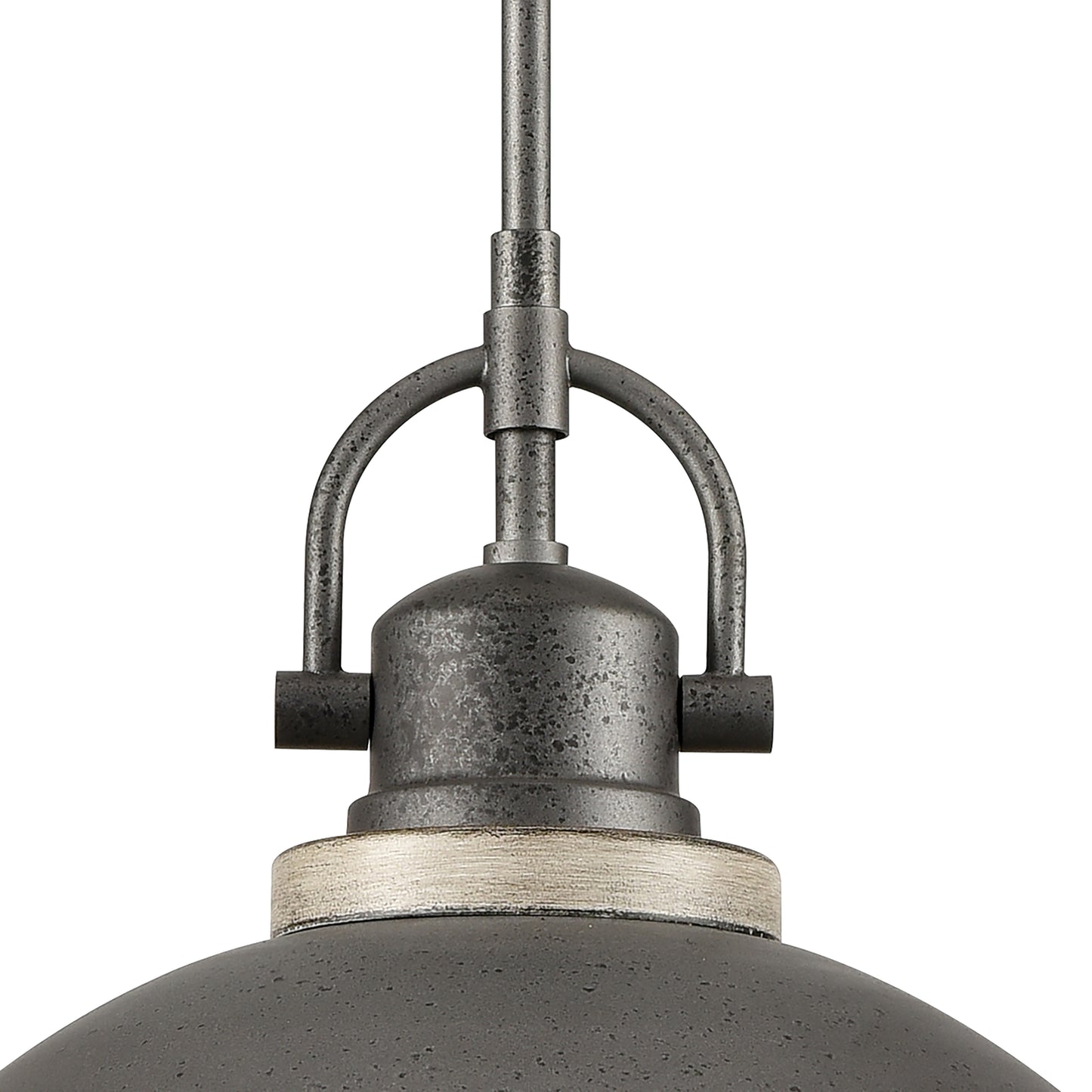 ELK SHOWROOM 69651/1 North Shore 18'' Wide 1-Light Outdoor Pendant - Iron