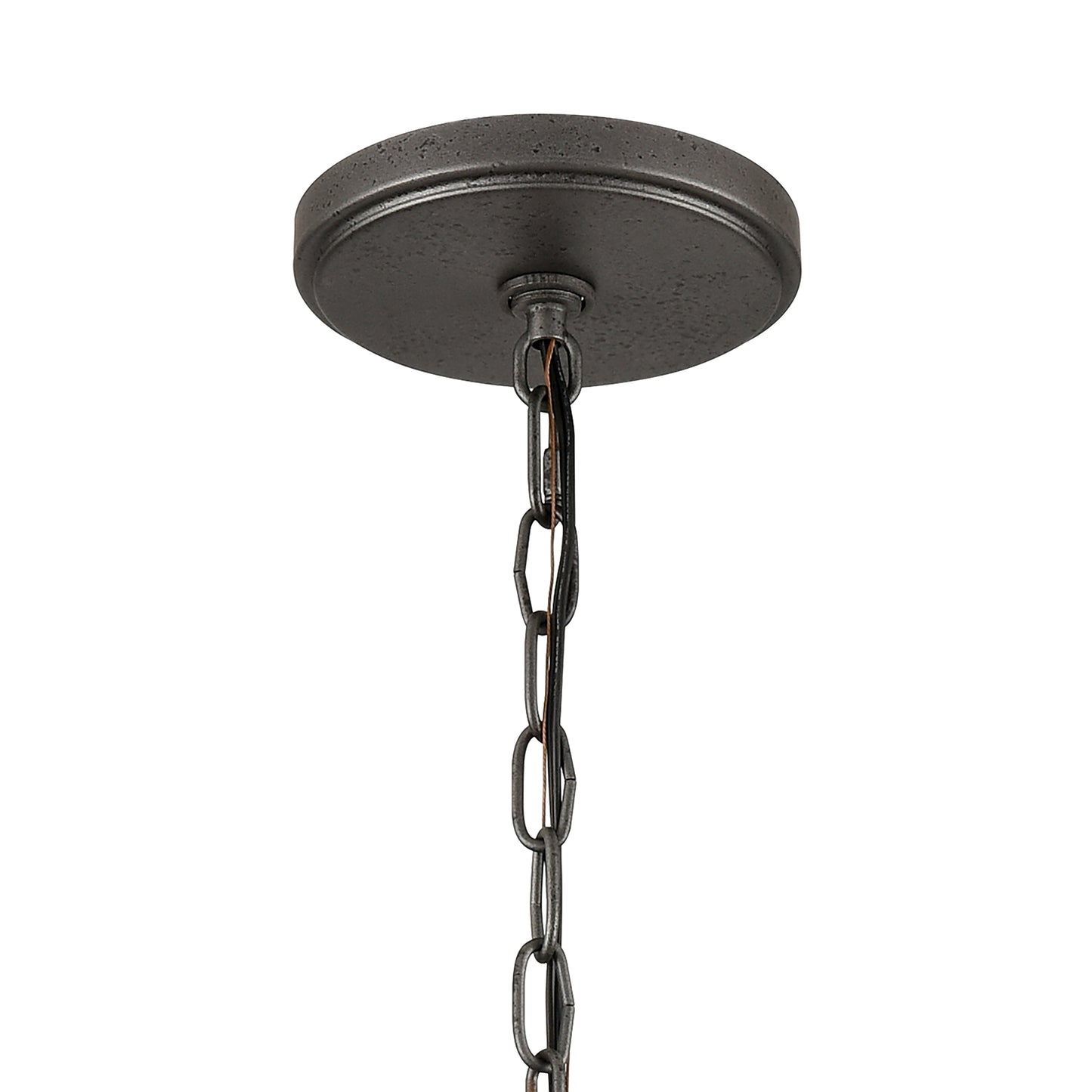 ELK SHOWROOM 69651/1 North Shore 18'' Wide 1-Light Outdoor Pendant - Iron