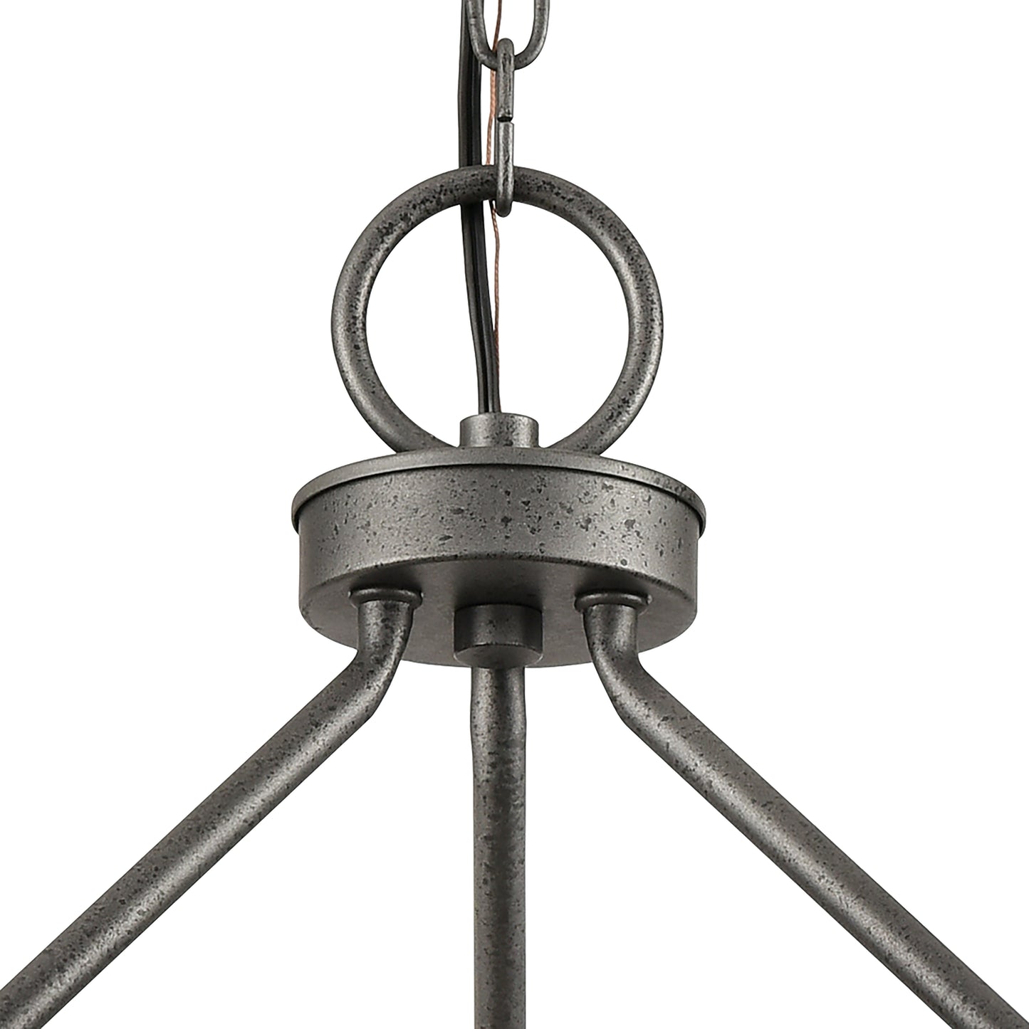 ELK SHOWROOM 69652/3 North Shore 24'' Wide 3-Light Outdoor Pendant - Iron