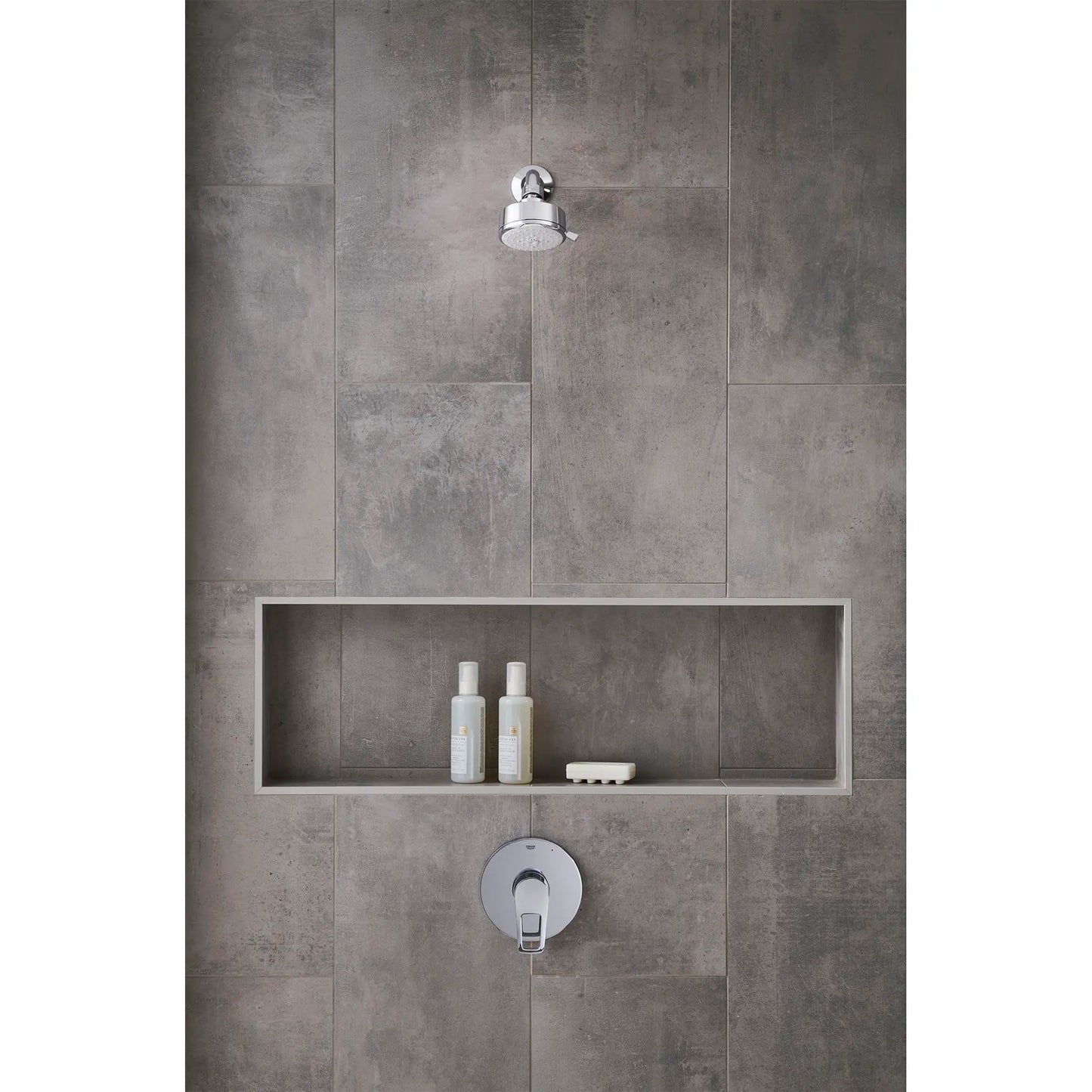 GROHE 19595001 Bauloop Pressure Balance Valve Trim with Cartridge - Chrome