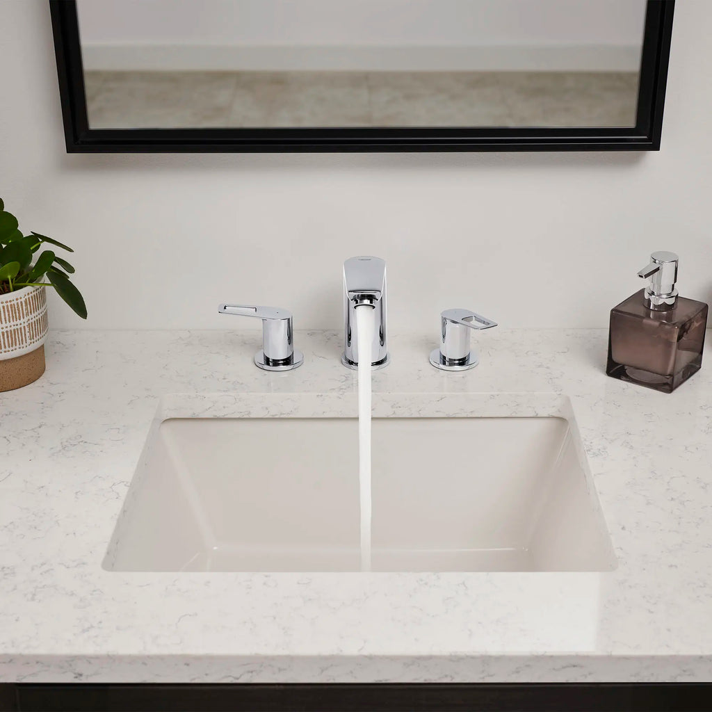 GROHE 20225001 Bauloop 8-Inch Widespread 2-Handle M-Size Bathroom Faucet, 1.2 GPM - Chrome
