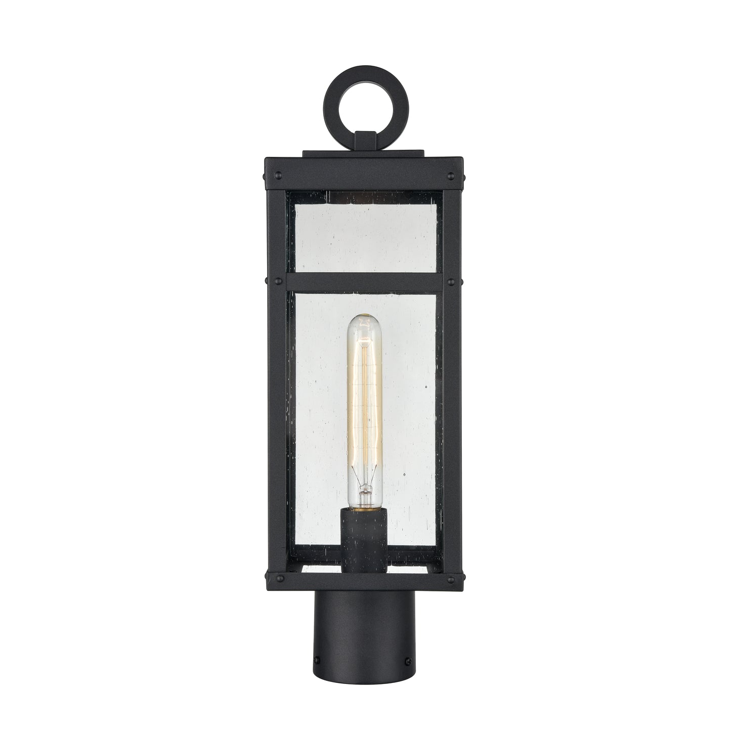 ELK SHOWROOM 69703/1 Dalton 20'' High 1-Light Outdoor Post Light - Textured Black