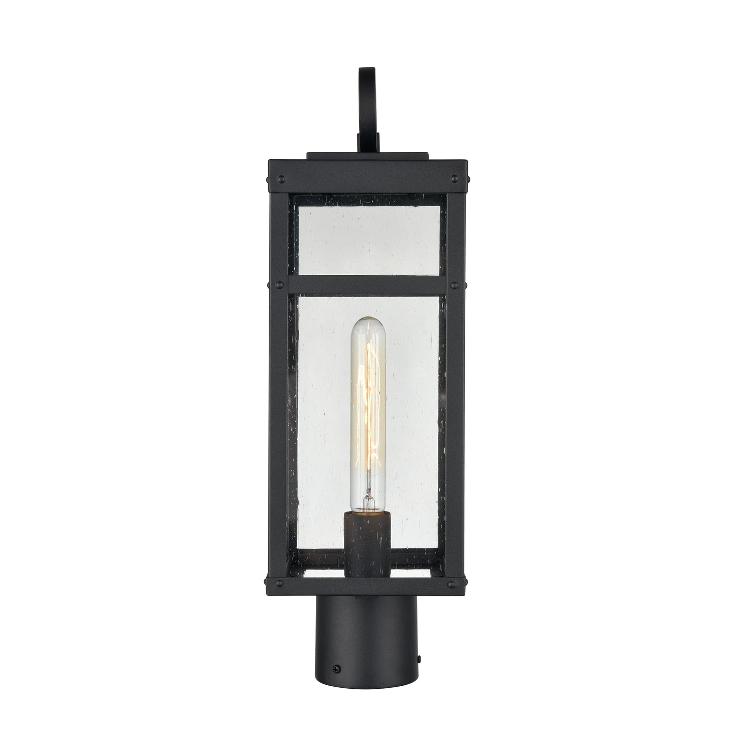 ELK SHOWROOM 69703/1 Dalton 20'' High 1-Light Outdoor Post Light - Textured Black