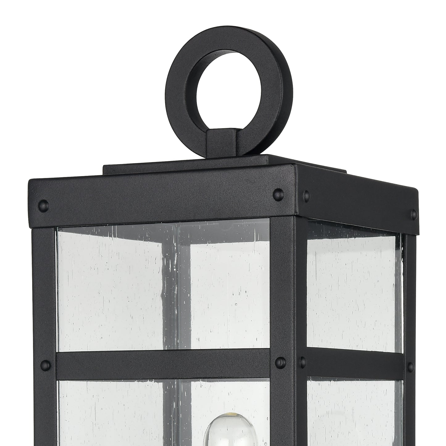 ELK SHOWROOM 69703/1 Dalton 20'' High 1-Light Outdoor Post Light - Textured Black