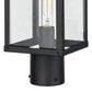 ELK SHOWROOM 69703/1 Dalton 20'' High 1-Light Outdoor Post Light - Textured Black