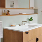 GROHE 20572EN1 Concetto 8-inch Widespread 2-Handle S-Size Bathroom Faucet, 1.2 GPM - Brushed Nickel