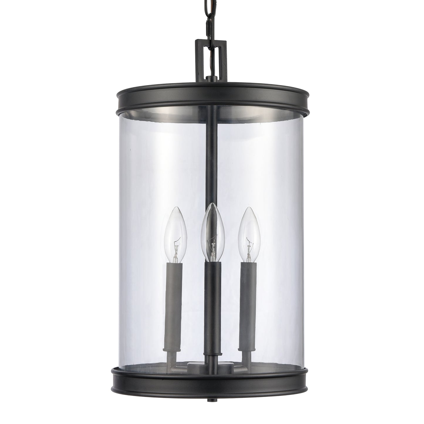 ELK SHOWROOM 69745/3 Mendoza 10.25'' Wide 3-Light Pendant - Matte Black